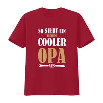 So Sieht Ein Richtig Cooler Opa Aus Herren T Shirt Trendy Design for Fashionable Grandpas vintage Washed designer clothes S