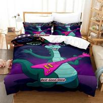 Denver the Last Dinosaur Jeremy Beding Set Single Twin Ful Quen King-Sized Dimensionsd Dimensions Bed Linen Set Adult People Kid Bedrom Duvetcover 100*200cm Single
