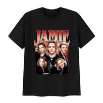 Jamie Campbell Bower Vintažiniai Grafiniai Marškinėliai Vyriški Gotikinės Mados Negabaritiniai Marškinėliai Aukštos Kokybės Grynos Medvilnės Marškinėliai S brown
