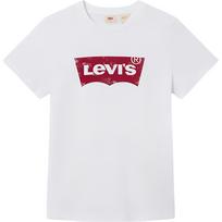 Levis Soft Comfortable Casual Round Neck Short Sleeve T-Shirt Women Tops White 002A4-0000 S