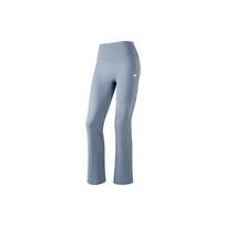 Skechers Basic Solid Color Knitted Fitted Flare Sports Pants Women bottoms Navy-Gray P423W161-027C S