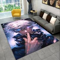 Cartoon Jujutsu Kaisen Anime Itadori Yuj Carpet Rug for Playroom Bedroom Living Room Sofa Home Decor,kid Non-slip Floor Mat 40x60cm