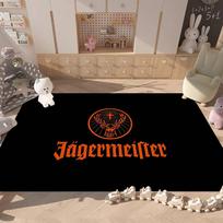 J-Jagermeisteres Logotipas Durų Kilimėlis Nordic Stiliaus Miegamojo Svetainės Durų Kilimėlis Namų Balkono Neslystantis Alfombra 40cm x 60cm