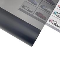 Car Headlight Tint Film Fog Light Taillight Tint Vinyl Film Waterproof Sticker for Automobile Motorcycle Headlights Stickers 20cmx60cm matinė juoda spalva