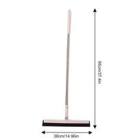 Floor Squeegee Broom 180-degree Rotating Retractable Handle Flat Mop Wet And Dry Lightweight Pet Hair Remover For Ceiling Glass