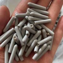 50pcs Dishwasher Rack Caps Tip Tine Cover Cap Flexible Round End Caps Protective Sleeves for Sharp Article Prevent Collision (as the picture,50pcs)