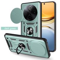 For Vivo iQOO Z10 Case Vivo iQOO Z10 Cover Vivo iQOO Z10 Magnetic Ring Holder Armor Phone Case Slide Camera Protect Back Cover vivo iQOO Z10