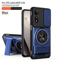For ZTE nubia Neo 2 Case ZTE nubia Neo 2 Cover Phone Case Magsafe Magnetic Fold Holder Military Armor Camera Protection Cover ZTE nubia Neo 2