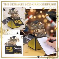 3D Pop Up Graduation Card with Laser Cut Design and Embossed Details Includes Envelope Suitable for Graduation Celebration and Congratulatory Messages One Size
