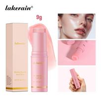 Lakerain Pink Hydrating Stick Lip & Face Moisturizer Dewy Glow Stick Clear Lightweight Hydration Balm rožinė