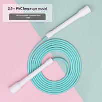 6Mm 3M Speed Jump Rope Solid Pvc Rope With Adjustable Length Clasp For Gym And Cardio At Home Effortless Skipping E