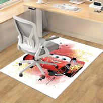 1pc,Cars Lightning McQueen Watercolor Splash Art Print Poster Home Decor Office Rug Chair Mat Outdoor Carpet Gift 60cm by 90cm