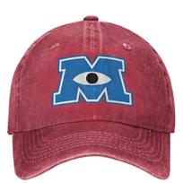 Monsters Inc. Mike'as ir Sully beisbolo kepuraitė Universitetas Sullivan Boo Lauko sportas Hip Hop Tėčio kepuraitės Unisex Laisvalaikio beisbolo kepuraitės One Size