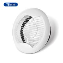 Adjustable Air Vent Grille for Ceiling Wall or Pipe Air Ventilation Cover with Sloping Blades for Optimized Airflow