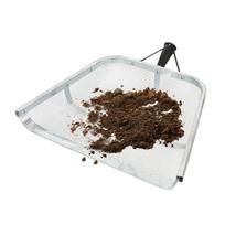 slotted grain shovel Stainless Steel Easy Grip Soil Sieve gardening sifting sand grain piston sifter agriculture collection tool Mesh 1.2 1.2cm