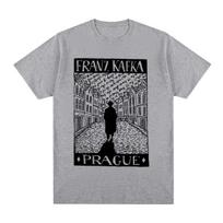 Franz Kafka Vintage T-shirt Cotton Metamorphosis Literature Books Write Writers Read Men T Shirt New Tee Tshirt Womens Tops S įvairiaspalvis
