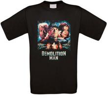 Demolition Man Cult Movie TShirt All Sizes NEW Unisex T-Shirt S įvairiaspalvis