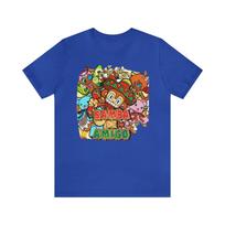 Samba De Amigo Sega Dreamcast Cover Art Retro Style Unisex Short Sleeve T-Shirt S įvairiaspalvis