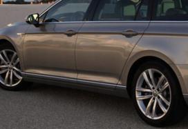 Vw Passat B8 Kombi - Listwy Chrom Boczne Drzwi Ochronne Dekoracyjne