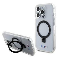 Etui Bmw Ring Stand M Collection Magsafe Do Iphone 15 Pro, Przeźroczysty/Clear
