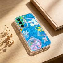 ART Frutiger A-Aero Aqua N-Nostalgia phone Case For Samsung S25,24,21,22,23,30,Ultra,20,Plus,Fe,Lite,Note Transparent Cover Samsung S24