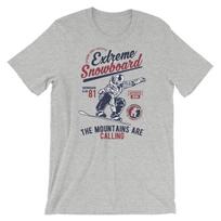 Extreme Snowboard T-Shirt Mens Womens Tees Top. 100% Cotton Premium Tee NEW S