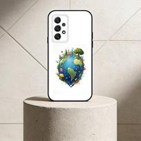 E-Earth Day phone Case For Samsung S25,24,21,22,23,30,Ultra,20,Plus,Fe,Lite,Note Soft Black Cover Samsung S20fe