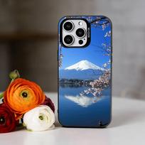 Mount Fuji, Japan Phone Case For iPhone 17,16,15,14,13,12,11 Plus,Pro Max,XS,Colorful Silver Phone case Funda Cover iPhone16