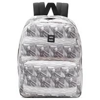 Vans MOMA Old Skool Collaboration Polyester Backpack Regular Unisex Gray White VN0A3I6R1UB1