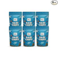 Chef Urbano Ragi Chips Indian Masala 85g PACK OF 6 | Gluten Free |Vegan | Low GI