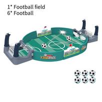 Exciting Tabletop Football Game For Kids With 2 Balls Interactive Soccer Field Toy Flag