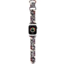 Pasek Hello Kitty Silicone Tags Graffiti Strap Do Apple Watch 38/40/41Mm, Beżowy/Beige