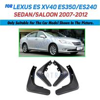 For Lexus ES ES350 ES240 2007-2012 Mudflaps Splash Guards Front Rear Mud Flap Mudguards Fender 2008 2009 2010 2011 Set Mud Flaps 2007-2012