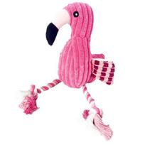 Flamingo formos pliušinis žaislas augintiniams kramtyti Atsparus kandžiojimui Girgždantis žaislas Interaktyvus Nerimo mažinimas