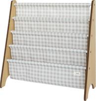 3 sprouts Knygų laikiklis Gingham prekė perdirbta bežinės spalvos