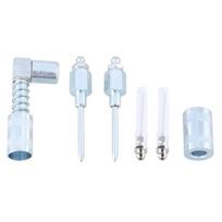 Grease Needle Nozzle Kit Hardened Steel Grease Injector Needle Grease Needle Dispenser Fitting Tool for Grease Injection 1