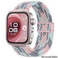 Nailoninis pintas dirželis Huawei Watch Fit 3/4/4 pro laikrodžiams, magnetinis reguliuojamas patogus dirželis Huawei Watch Fit 4/3 laikrodžiams, apyrankės dirželis For Huawei Fit 3