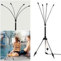 Patio Standing Misters Reguliuojamo aukščio Nešiojami Stovas Mister Nešiojami Misters Lauke Žaisti Vandens Rūką Žaisti Kiemo Vėsinimas China Mainland