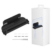 Metal Ventilated Wall Mounted Gaming Console Storage Rack Heat Dissipation Design Universal Fit For Video Game Consoles juoda