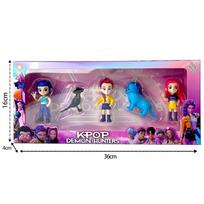2026 Hot Kpop Devil Hunter Rumi Zoe Mira anime polyvinyl chloride character collection desktop trinkets Childrens Gift