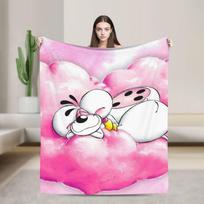 Mielas pelėnas Diddl pliušiniai pledai Vaikams flanelinis metamas pledas namų dekoravimui šiltas dizainas kokybiškas lovatiesė gimtadienio dovana 75x100cm (30x40inch) white