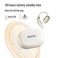Philips TAT5739 Open-Ear Bluetooth Headphones balta