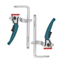 Aluminum Alloy Ratcheting Table Clamp Alloy Steel Quick Ratchet Bar Clamp 160mm Clamping Range Upgrade Version 160x60mm