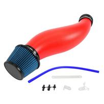 For Honda Civic 92-00 EK EG JDM Racing Car Air Intake Pipe Cold Air Intake Air Filter for Car raudona