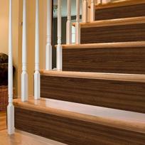6/13pcs Peel & Stick Vinyl Riser Stair Sticker Wallpaper Decal Vintage Wood Grain Staircase Upholstery Stairway Stickers (as the picture,6pcs)