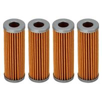 Argoparts 4PCS Fuel Filter 15231-43560 1T021-43560 for Kubota Tractor G4200 G5200 G6200 B1550HST B20 B1500 B1750-B7100