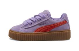 Fenty x Puma Creeper Phatty Little Kid 'Lavender Burnt Red' 28