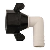 1/2'' x 1/4 NPT Barb Elbow and Straight Swivel Adapter RV Water Pump Fittings with Thread Seal Tape for Water Pump Strainer 4pcs China Mainland