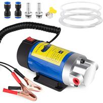 Oil Extractor Pump 12V 100W,Ultra-Quiet Fluid Transfer Pump for Engine Oil,Transmission Fluid,Gear Oil Change - Self-Priming Oil Change Pump for Car W