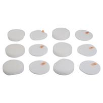 Vacuum Dust Filter Foam Felt Filter Kit Pre-Motor Filter Replacement Reliable Filter Performance Six Filter Sets Household White China Mainland